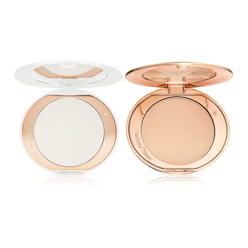 CT Белый лунный свет Макияж Наборы Oil Control Фиксирующая пудра + Медовая пудра # Ярко-белый Медовая пудра # Натуральный белый