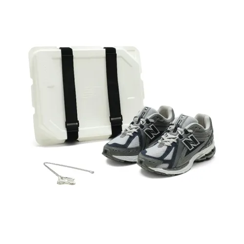 New Balance NB 1906R Low Топ Марафон Беговые кроссовки Унисекс Серый Синий Футуристическая мода Коробка