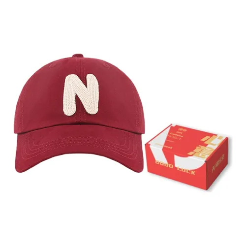 AAJF Хлопок Баскетбольные Шапки и Кепки Красный Модный OVERSIZED Голова N Letter Logo Бейсболка Унисекс