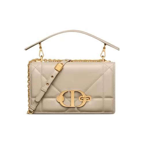 DIOR 30 Montaigne Sheepskin Portable Crossbody Clutch Women's Natural