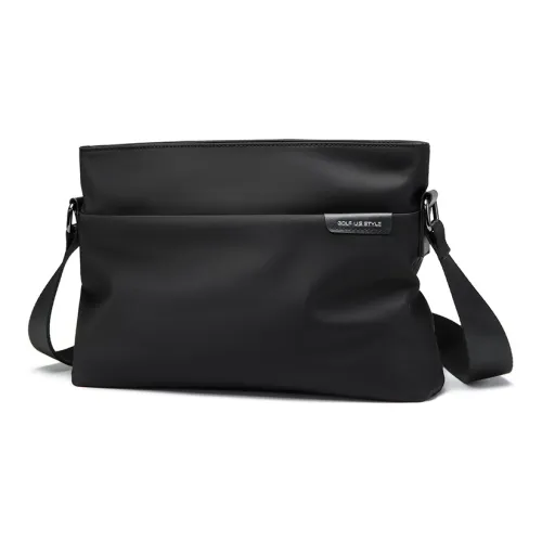 GOLF Полиамид Сумка для поездок Велосипедная сумка Чехол для телефона Конверт сумка Сумка через плечо Стандартная Мужская Черная