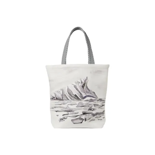 Chloe Рельефная Телячья Кожа Тоут Сумка Сумка для покупок Сумка через плечо Сумка Большая Женская Белая Синяя