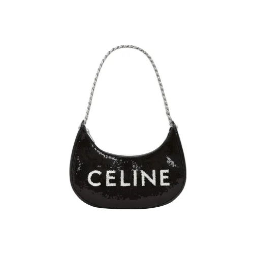 CELINE AVA Sheepskin Сумка через плечо Женская Черная