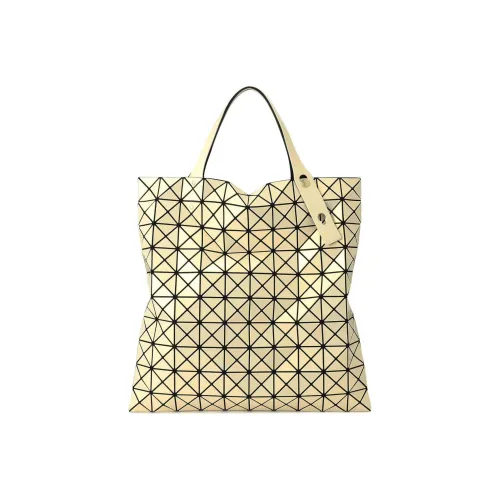 ISSEY MIYAKE Prism Поливинилхлоридная смола Тоут Сумка Сумка для покупок Ноутбук Сумка Сумка Сумка через плечо Унисекс Кремовый Желтый