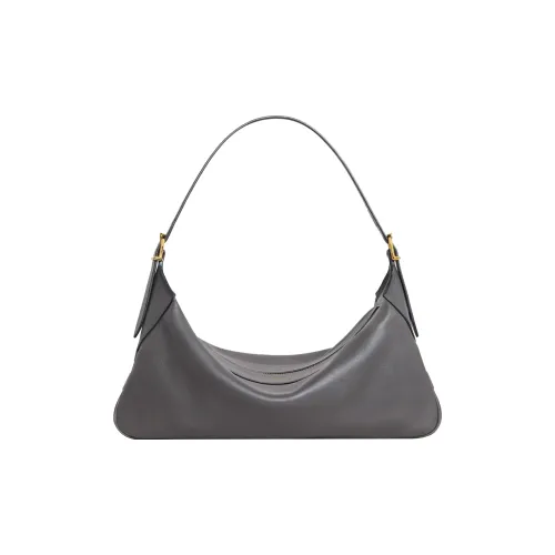 CELINE Romy Collection Мягкая кожа Сумка через плечо Сумка Сумка через плечо Женская Серый