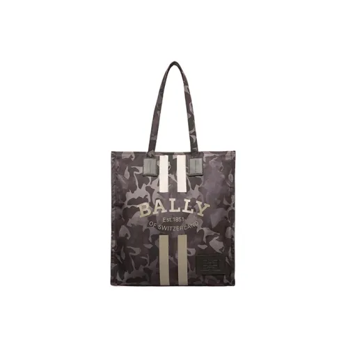BALLY Crystalia Нейлон с переработанным материалом сумка-тоут сумка для покупок сумка женская черный многоцветный