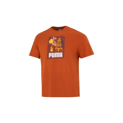 PUMA Orange Мужская T-рубашка