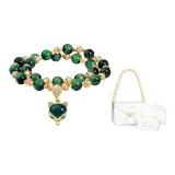 【Сердце принадлежит Подарочная коробка Набор】Оливково-зеленый