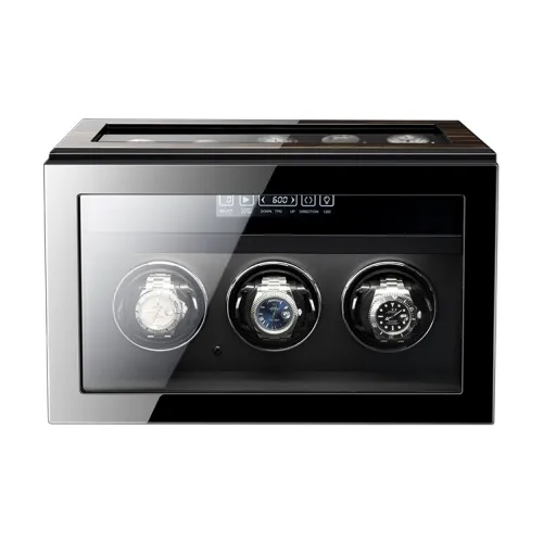 MILANQIAN M Q 3+5 6+5 Отделение для часов Watch Winder Эбеновый с рельефом Цвет Унисекс Z730