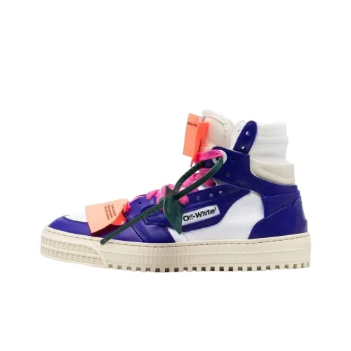 OFF Белый OFF COURT Высокий Топ Стильный Скейтбординг Женские Фиолетовый