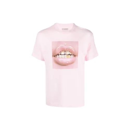 PLEASURES FW22 T-Shirt Мужской Розовый