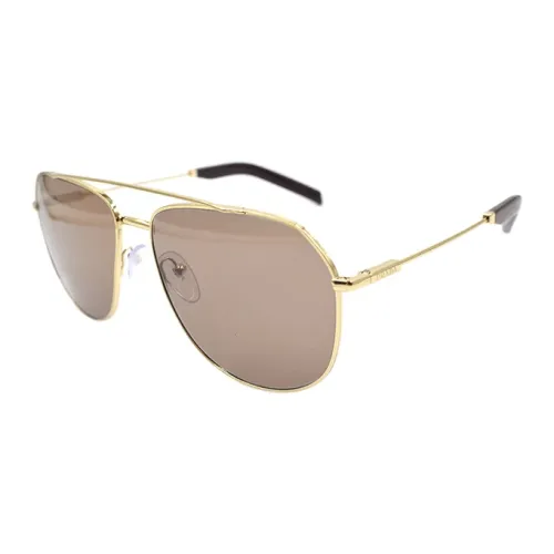 PRADA Солнцезащитные очки Золотые Мужские