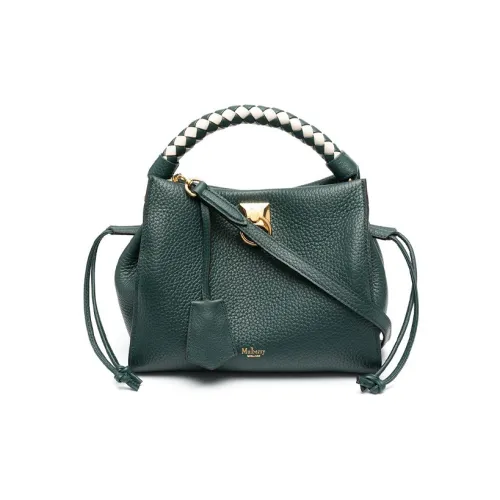 Mulberry Телячья кожа Тоут Сумка Сумка для покупок Сумка через плечо Сумка Маленькая Женская Зеленая