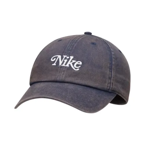 Nike Хлопковые кепки унисекс цвет обсидиан