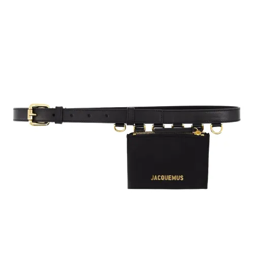 Jacquemus Коровья кожа Ремни Черные Женские