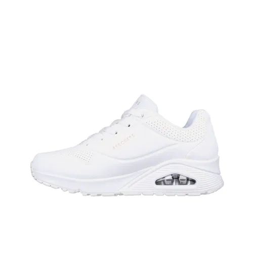 Skechers Uno Stand On Air Low Топ Повседневная обувь Женская Чисто белый