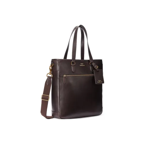 Polo Ralph Lauren Leather Crossbody Bag Men's Brown