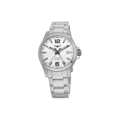 LONGINES Quartz Механизм Мужские часы Comcast V.H.P Series 41 мм Белые
