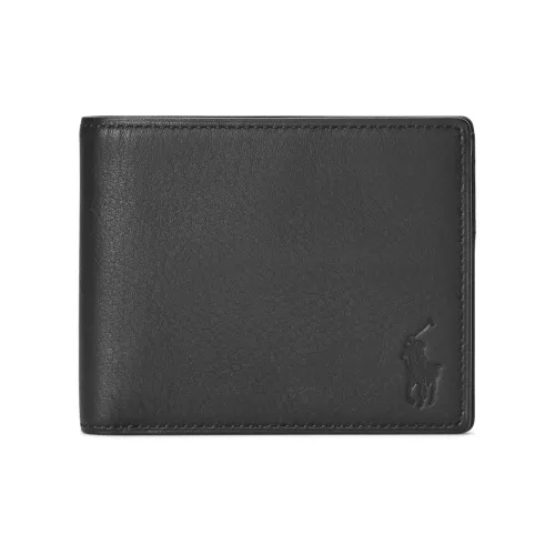 Polo Ralph Lauren Кошелек из коровьей кожи Мужской Черный