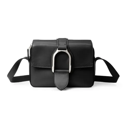 Polo Ralph Lauren Сумка через плечо из коровьей кожи стандартная женская черная