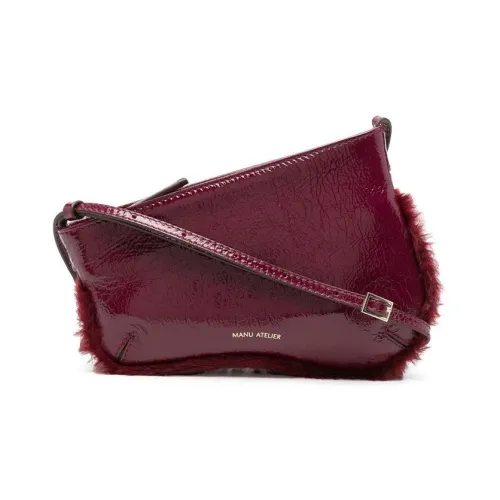 Manu Atelier Сумка из коровьей кожи сумка через плечо женская красная