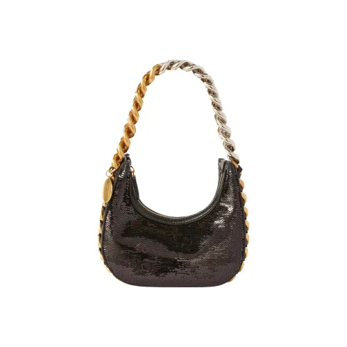 Stella McCartney Frayme Полиуретан с Полиэстером Сумка через плечо Женская Черная