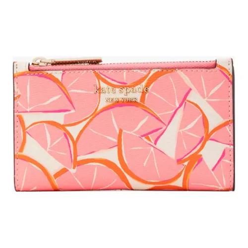 Kate Spade Держатель для карт кошелек Маленький Женский Розовый