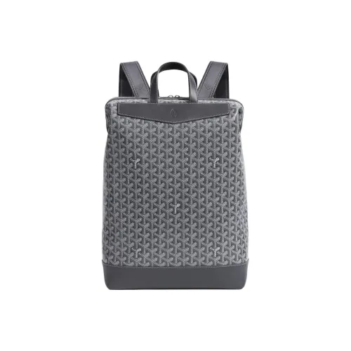 GOYARD Cisalpin Холщовая кожа Рюкзак Унисекс Серый