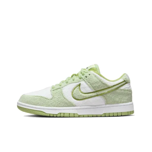 Nike Dunk Low Топ Кроссовки для скейтбординга Женские Белые Зеленые