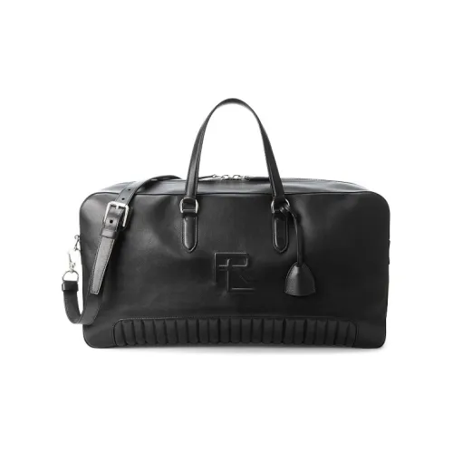 Polo Ralph Lauren Quilted Leather Дорожная Сумка Мужская Черная