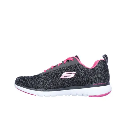 Skechers Flex Appeal 3,0 Insiders Low Топ Беговые кроссовки Женские Серый Фиолетовый