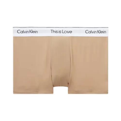 Calvin Klein Мужские боксер-шорты коричневого цвета