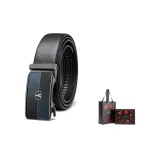 Зернистая кожа личи, металлическая пряжка + премиум-бокс