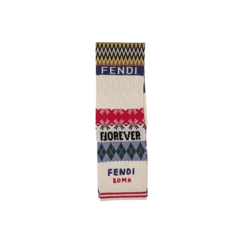 FENDI Вязаные шарфы Многоцветный Kids