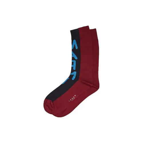 MARNI Фуксия Мужские носки MID до икры