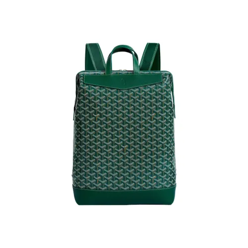GOYARD Cisalpin Холщовая кожа Рюкзак Унисекс Зеленый