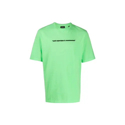 DIESEL Зеленые Мужские T-рубашки