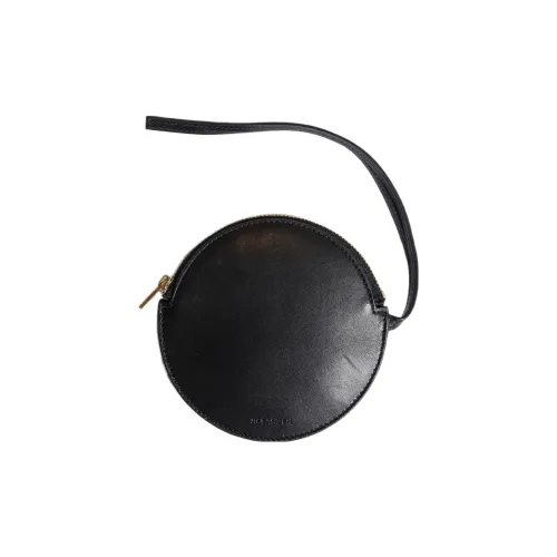 JIL SANDER Lambskin Coin Wallet Wallet Women's Black