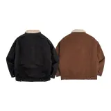 Чёрный + Ржаво-красный