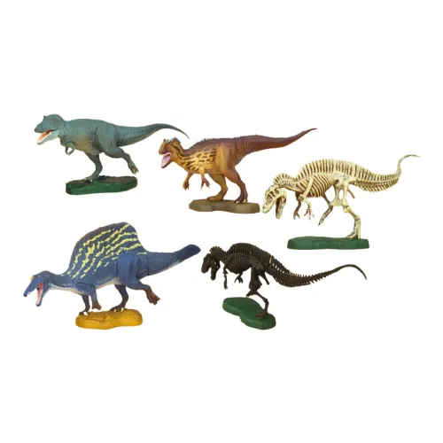 Ocean Church Капсула Q Динозавр Excavation Пластинка 9 Счастливый Draw Целая коробка 5 шт