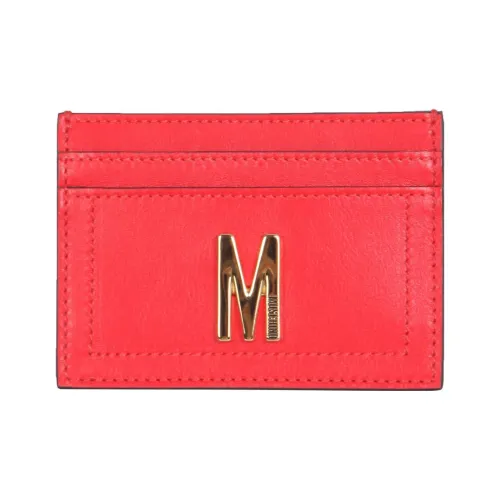 MOSCHINO Кожа Кошелек Женские Красный