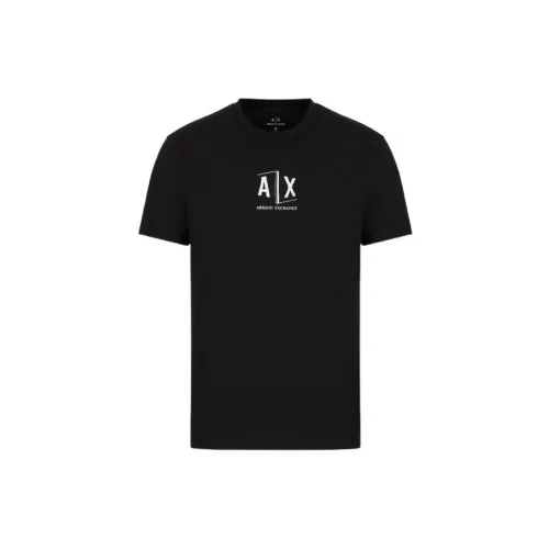 EMPORIO ARMANI Черные Мужские T-Рубашки