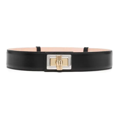 Lanvin Кожаные ремни Черный Женские