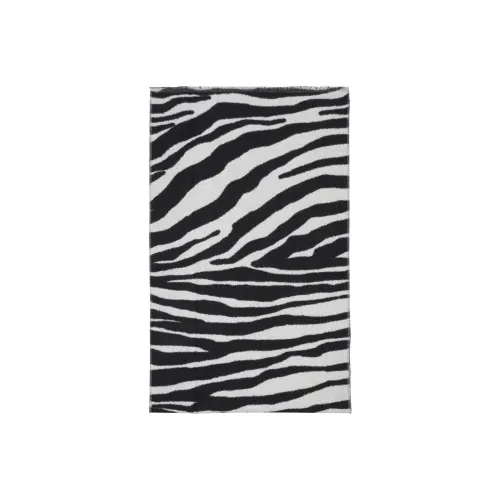 DRIES VAN NOTEN Шерсть Вязаные Шарфы Черный/Белый Унисекс