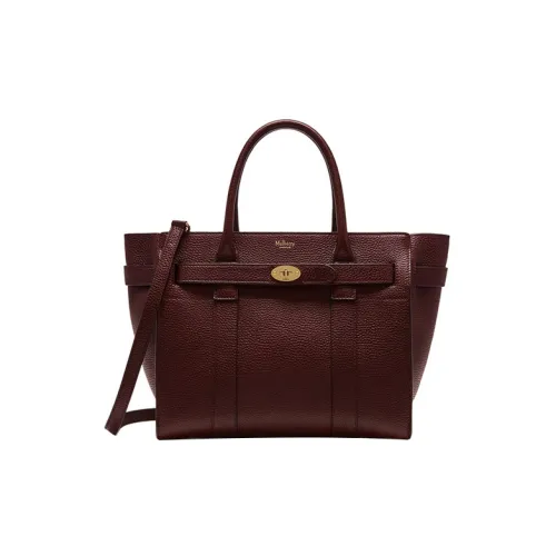 Mulberry Коровья кожа Портативная Сумка через плечо Маленькая Женский Коричневый