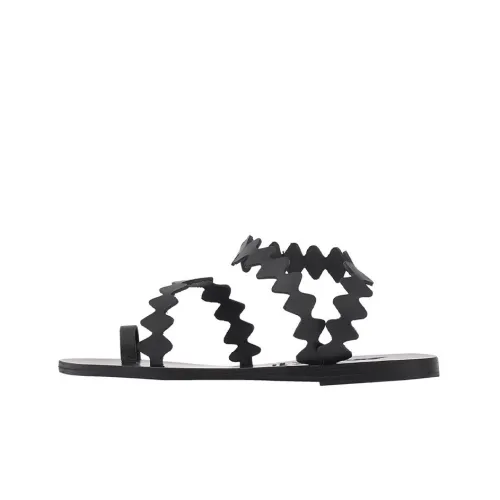 ANCIENT GREEK SANDALS Стильные сандалии женские черные