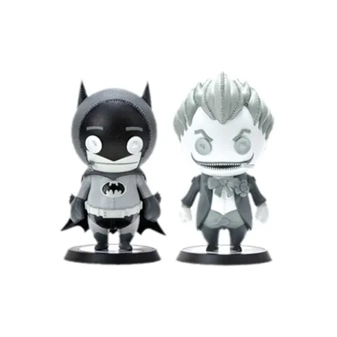 PRIME 1 STUDIO Бэтмен Qt1 Cutie1 Черный Белый Джокер Фигурки в стиле Chibi 12 см