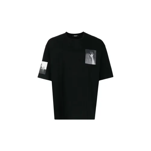 UNDERCOVER Мужские черные футболки