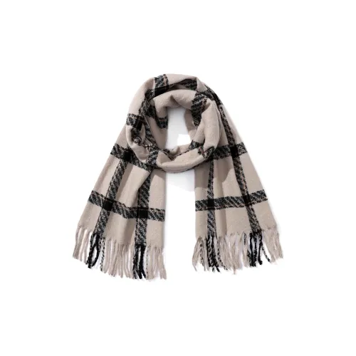 XXOFF Вязаные шарфы Галечно-серый Унисекс