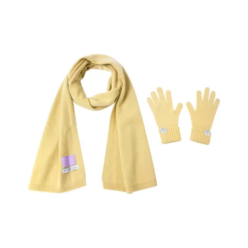 Fancet Studios Шарф Перчатка Двухкомпонентный Набор Женский